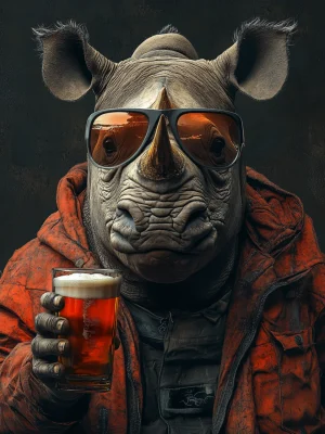 Cool Poster – Bar Rhino