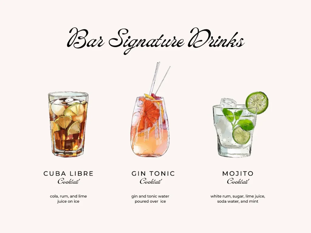 Cool Poster – Cocktail Classics