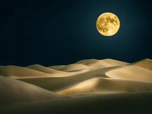 Cool Poster – Desert Moon