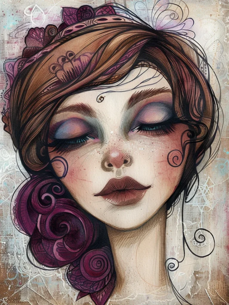 Cool Poster – Dreamy Lady