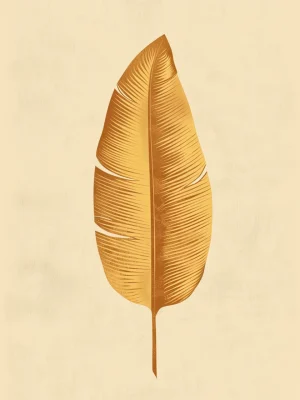 Cool Poster – Golden Leaf
