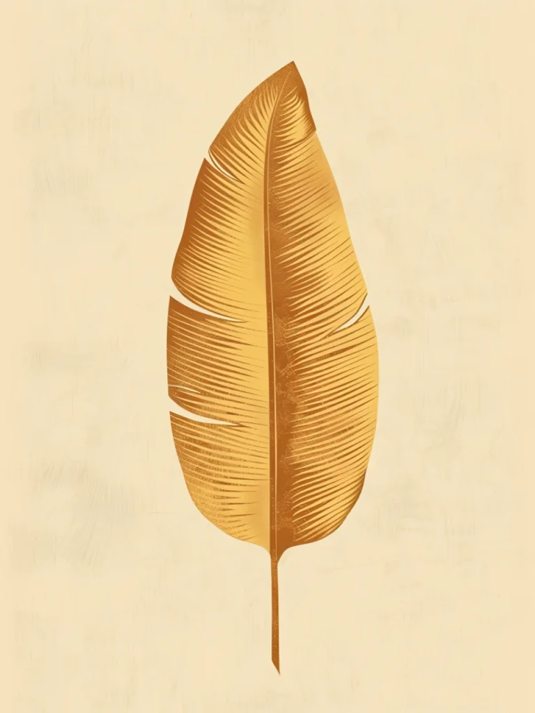 Cool Poster – Golden Leaf