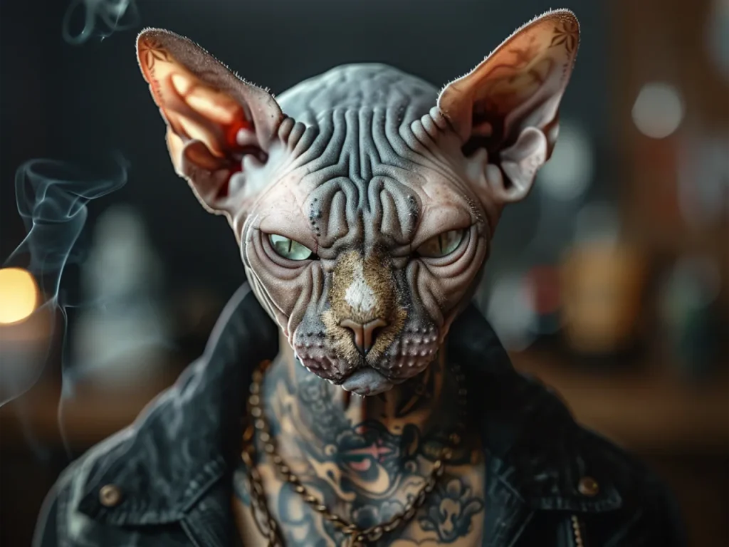 Cool Poster – Inked Sphinx