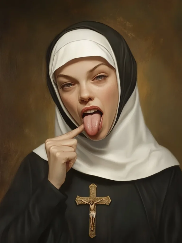 Cool Poster – Naughty Nun