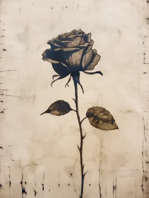 Cool Poster – Paper Rose