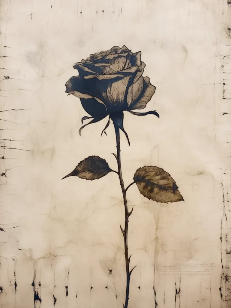 Cool Poster – Paper Rose