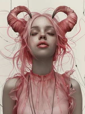 Cool Poster – Soft Demon Girl