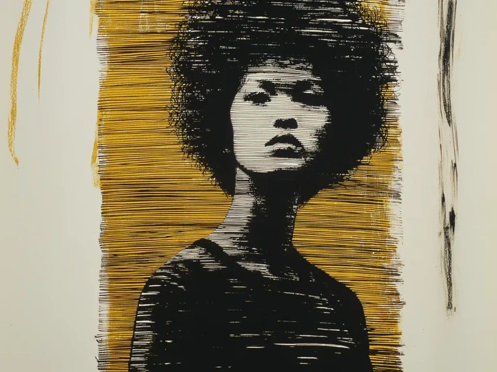 Cool Posters – Bold Lines Fierce Gaze