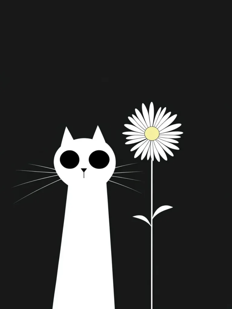 Cool Posters – Cat and Daisy Standoff