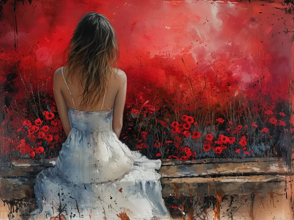 Cool Posters – Red Field Reflection
