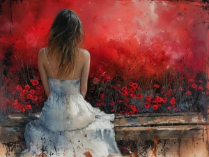 Cool Posters – Red Field Reflection