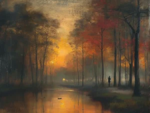 Cool Posters – Solitude at Dusk