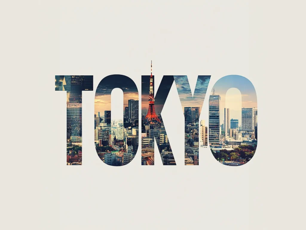Cool Posters – Tokyo Skyline Letters