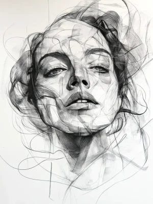 Minimalistic Posters – Fragmented Gaze