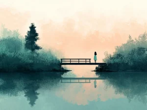 Minimalistic Posters – Morning Reflection