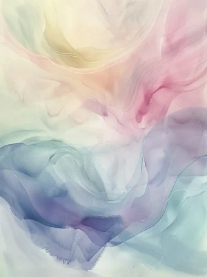 Minimalistic Posters – Pastel Drift