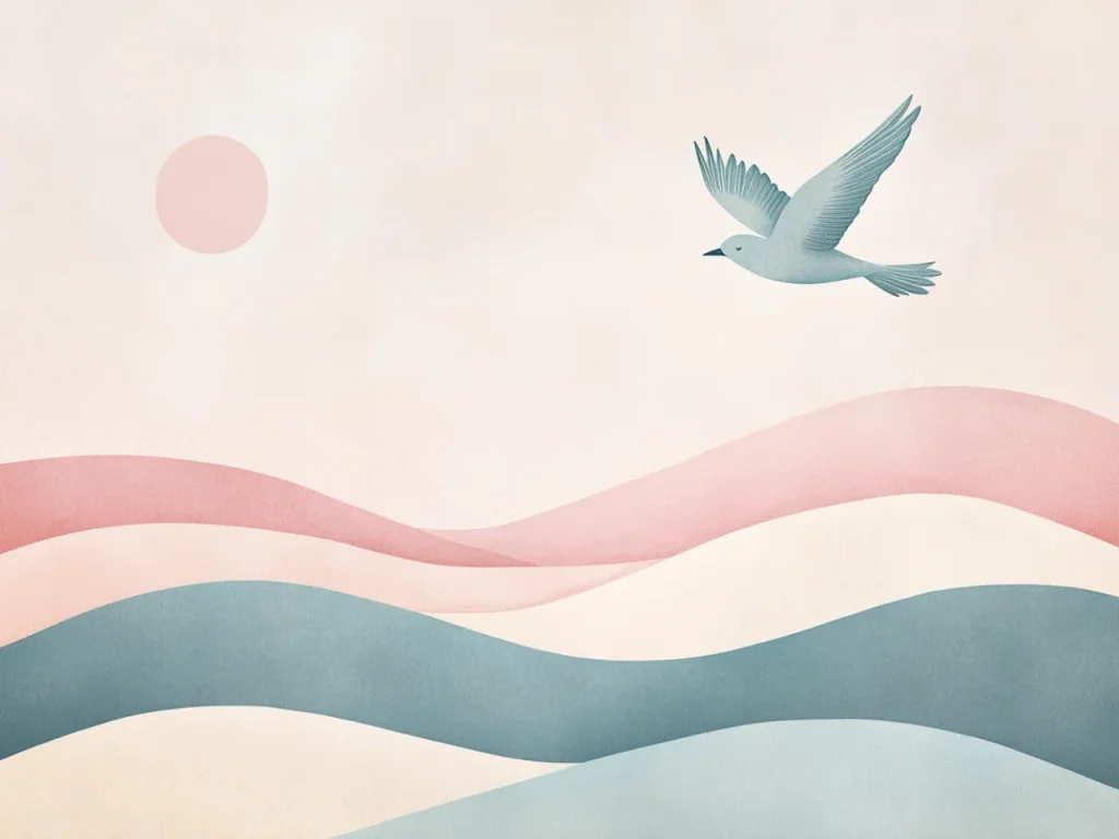 Pictures for Children room – Peaceful Flight