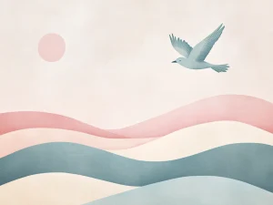 Pictures for Children room – Peaceful Flight