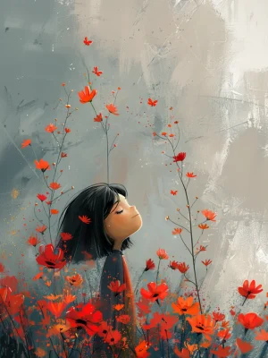 Pictures for Children room – Poppy Daydream