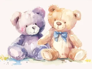 Pictures for Children room – Teddy Brothers