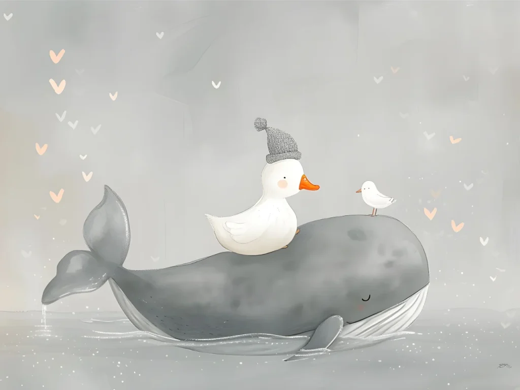 Pictures for Children room – Whale Ride