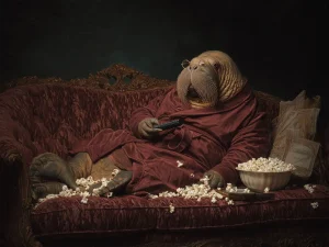Animal Posters – Velvet Walrus