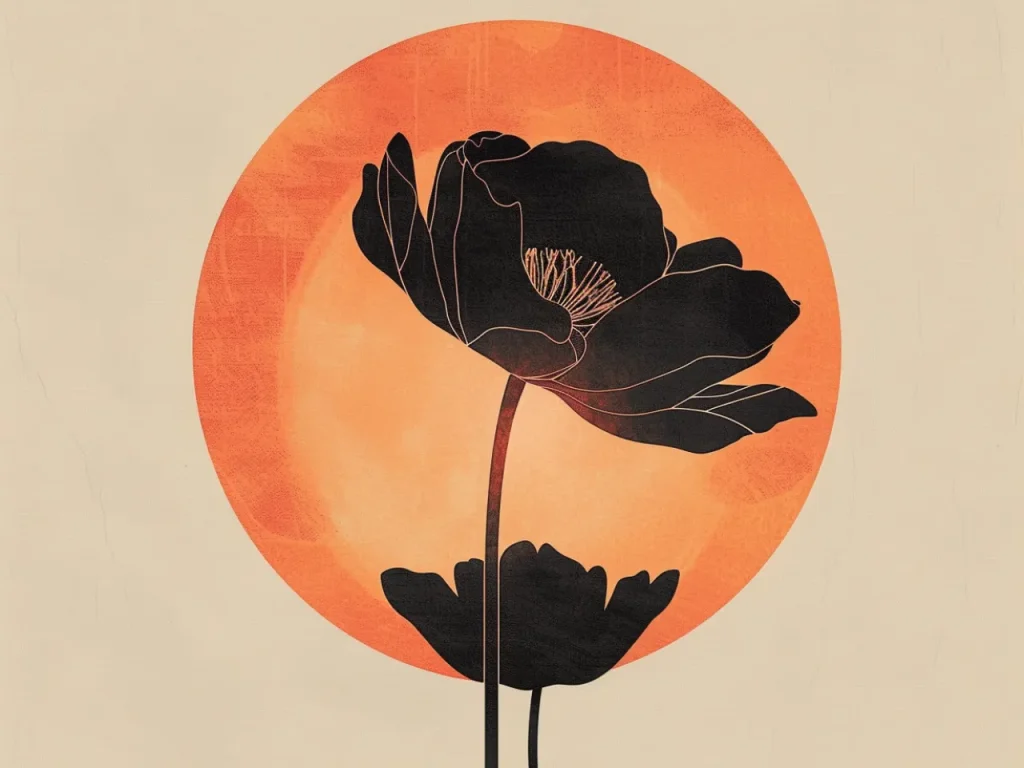 Minimalistic Posters – Coral Bloom