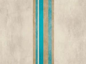 Minimalistic Posters – Cyan Rust Columns