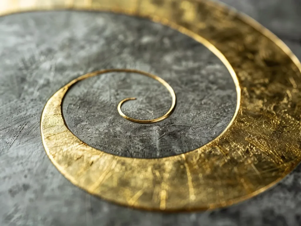 Minimalistic Posters – Golden Ratio Spiral