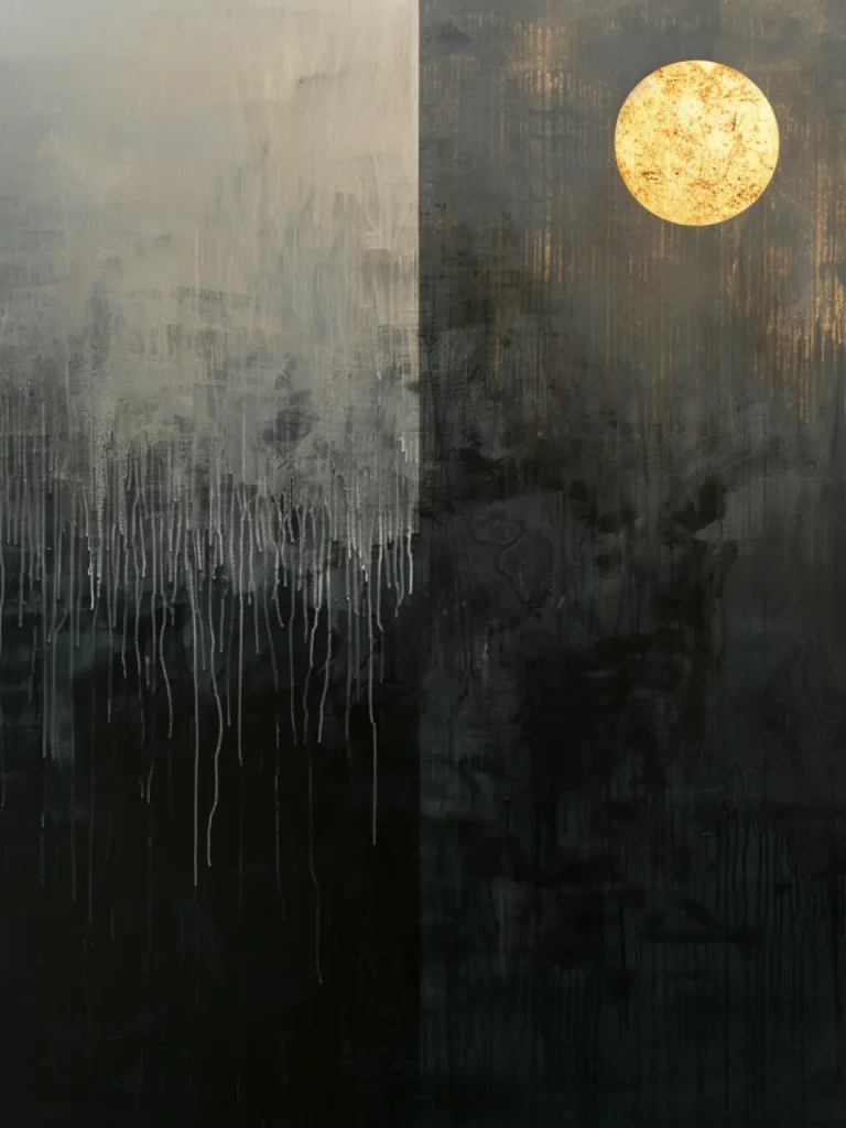 Minimalistic Posters – Moon Over Silence