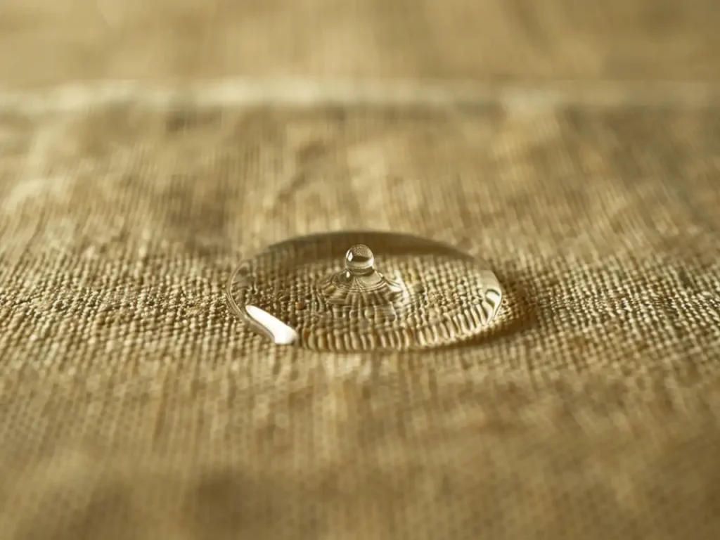 Minimalistic Posters – Still Drop on Linen