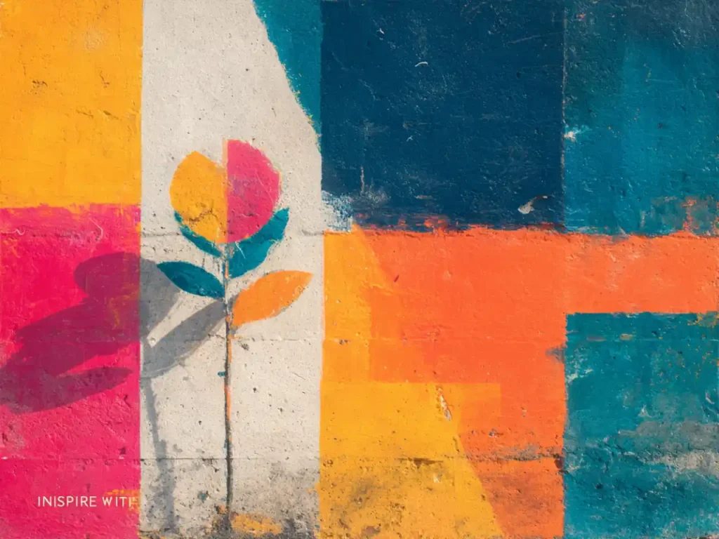 Pattern Posters – Concrete Bloom