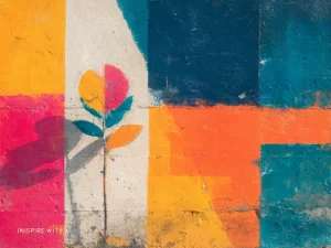 Pattern Posters – Concrete Bloom