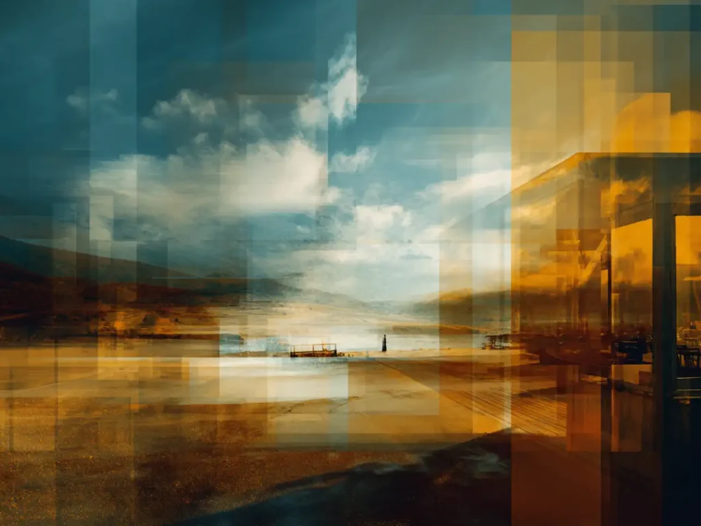 Pattern Posters – Sunset Refractions