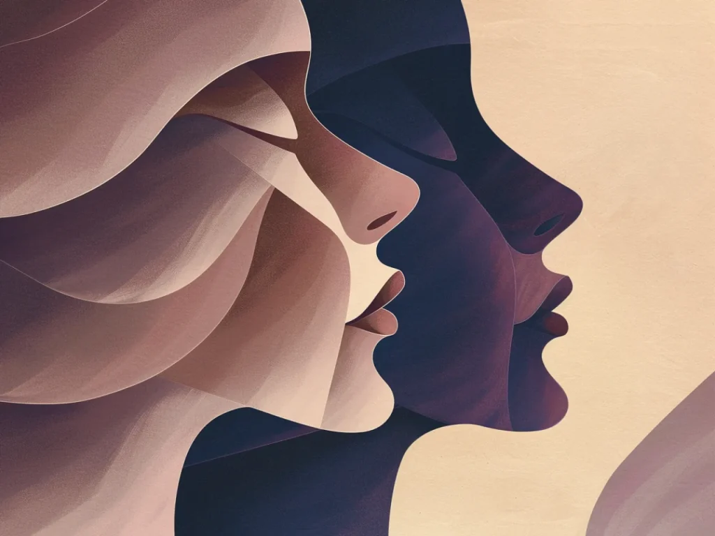 Poster For Bedroom – Dreamers in Mauve