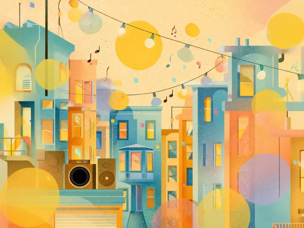 Poster For Living Room – City in Color