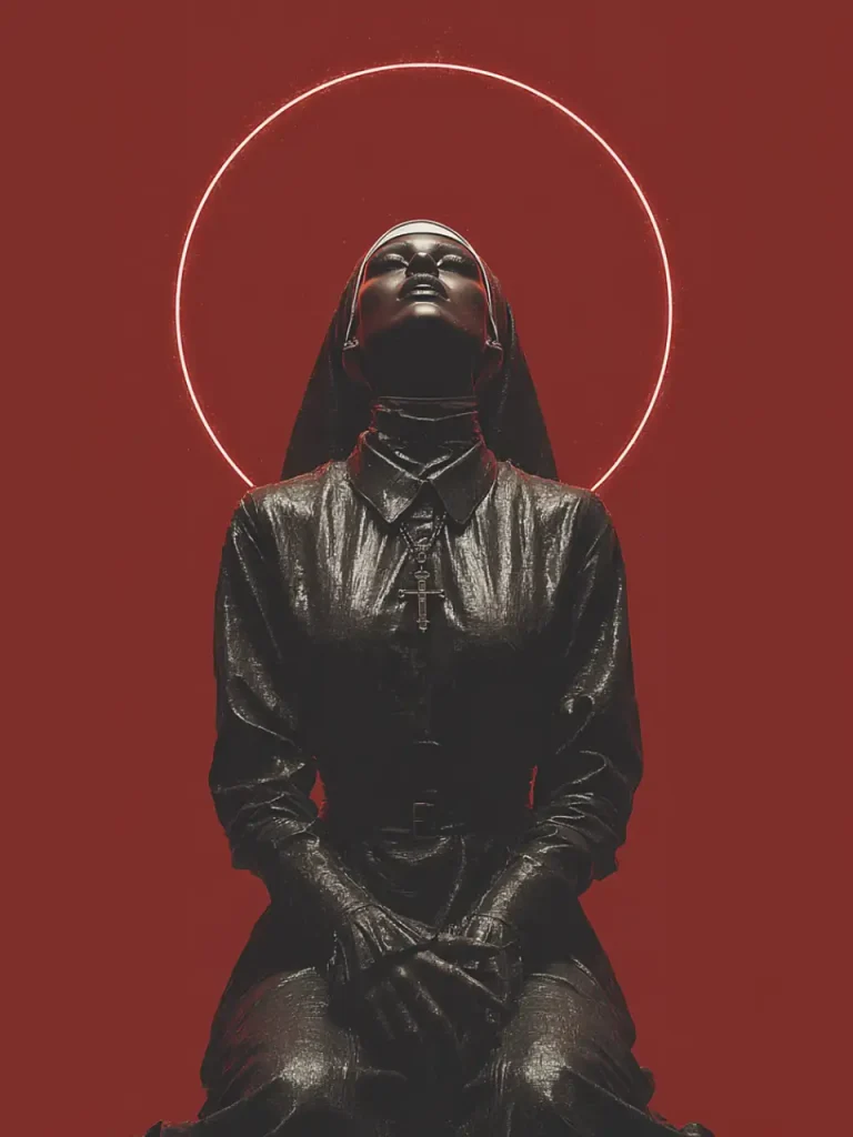 Poster For Living Room – Crimson Saint