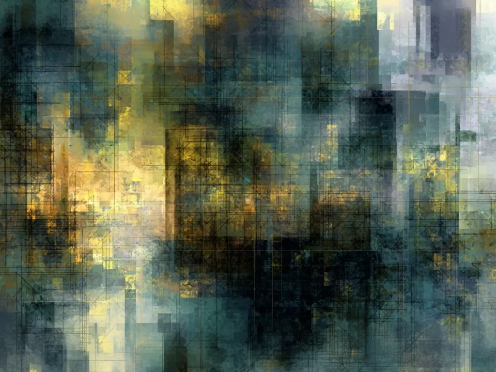 Poster For Living Room – Electric Stillness
