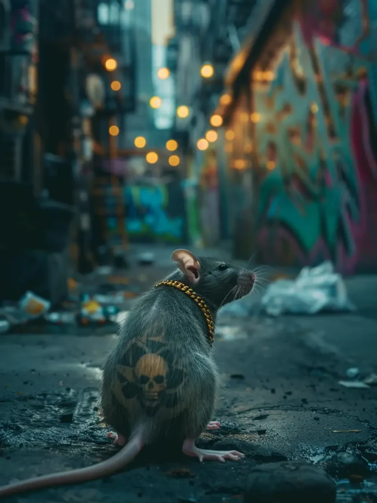 Poster For Living Room – Gangsta Rat