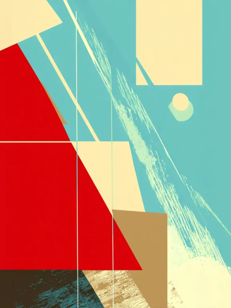 Poster For Living Room – Modernist Play