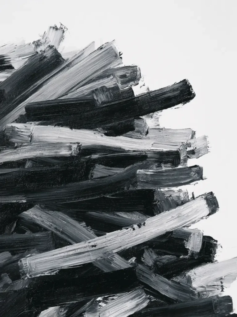 Poster For Living Room – Monochrome Chaos