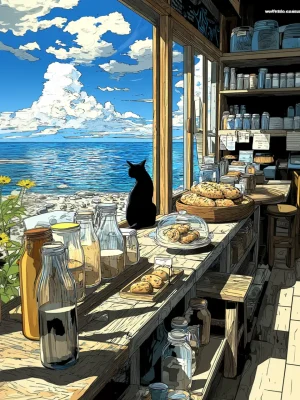 Poster For Living Room – Seaside Morning