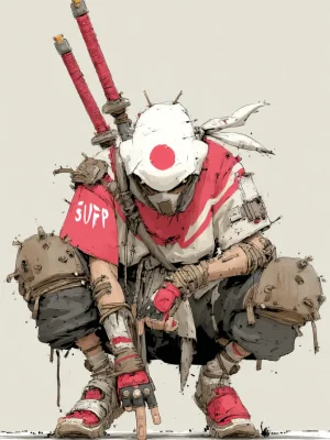 Poster For Living Room – Tokyo Peace Ninja