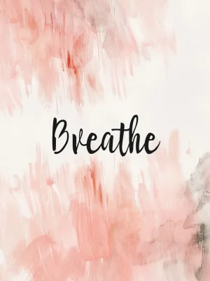 Posters For Office Space – Breathe