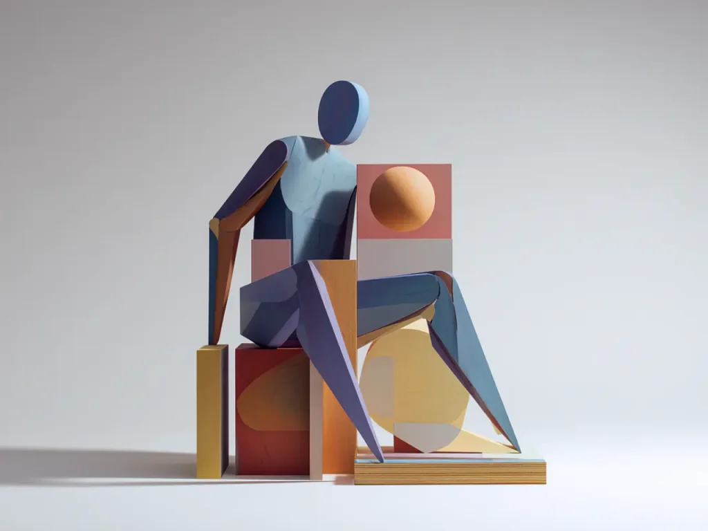 Posters for Living Room – Abstract Geometry Figure
