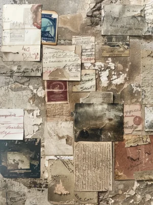 Posters for Living Room – Forgotten Letters Wall