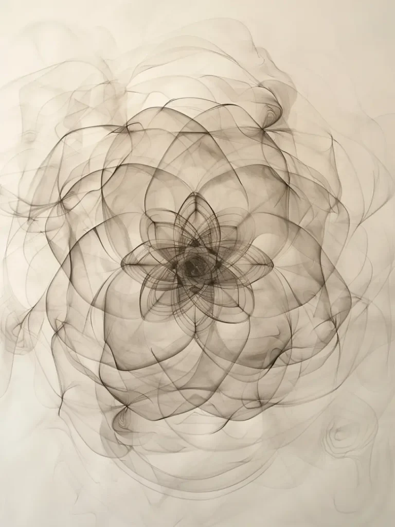 Posters for Living Room – Soft Mandala Flow