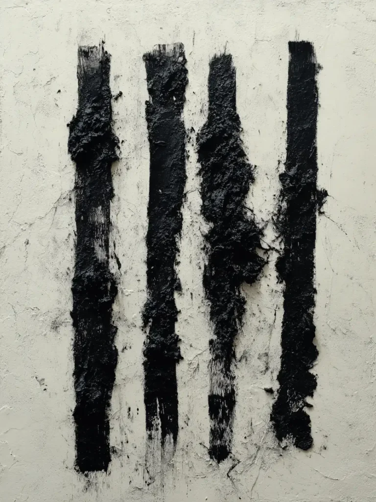 Minimalistic Poster – Four Black Echoes