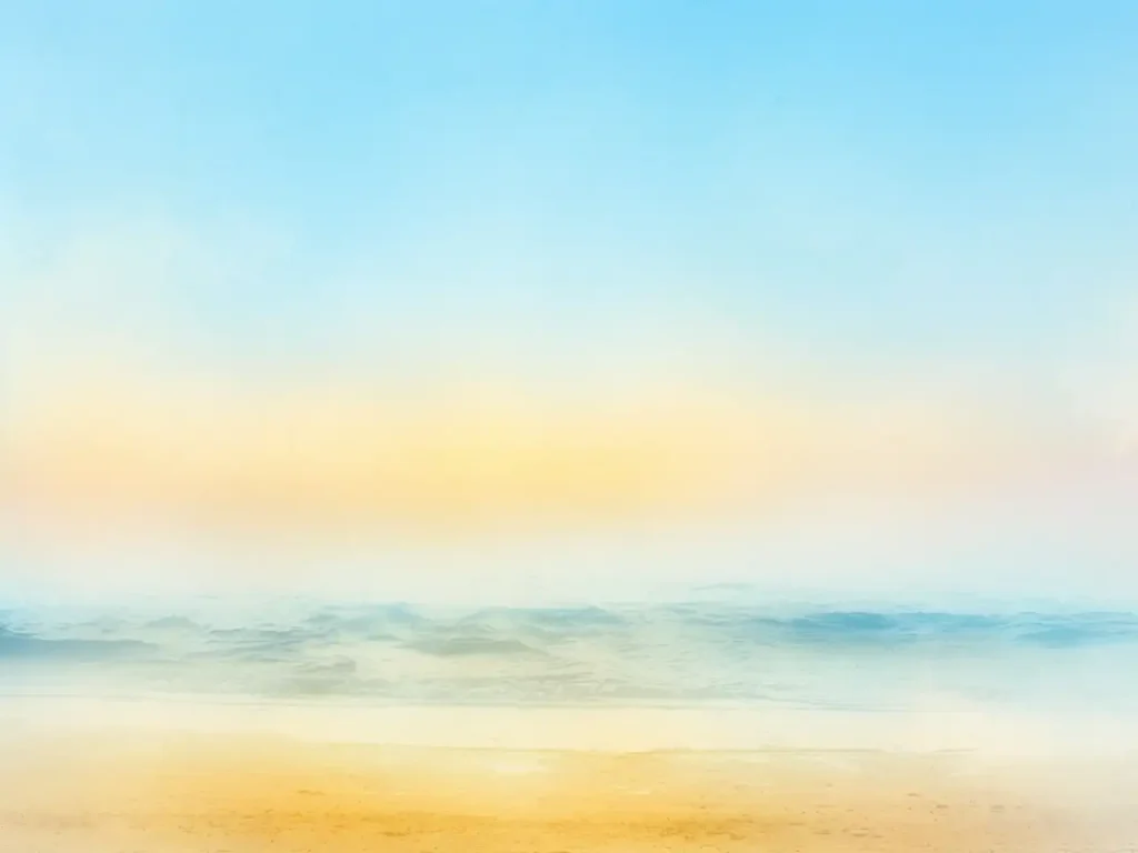 Minimalistic Poster – Golden Horizon