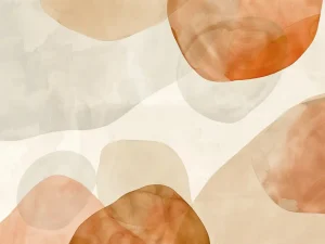 Minimalistic Poster – Terracotta Flow